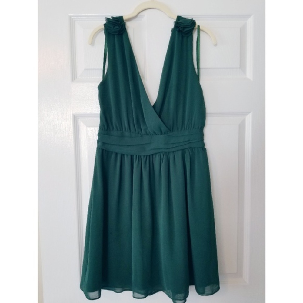 🌿Francesca's | Green Dress